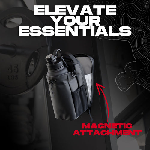 ✅Dlesmy®Magnetic Gym Bag For Men And Women SlingBottle With Magnetic Attachment