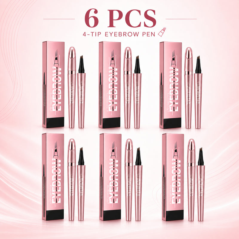 👁Futavion® Long-Lasting Waterproof 4D Micro-Fork Brow Pen for Natural Hair-Like Strokes