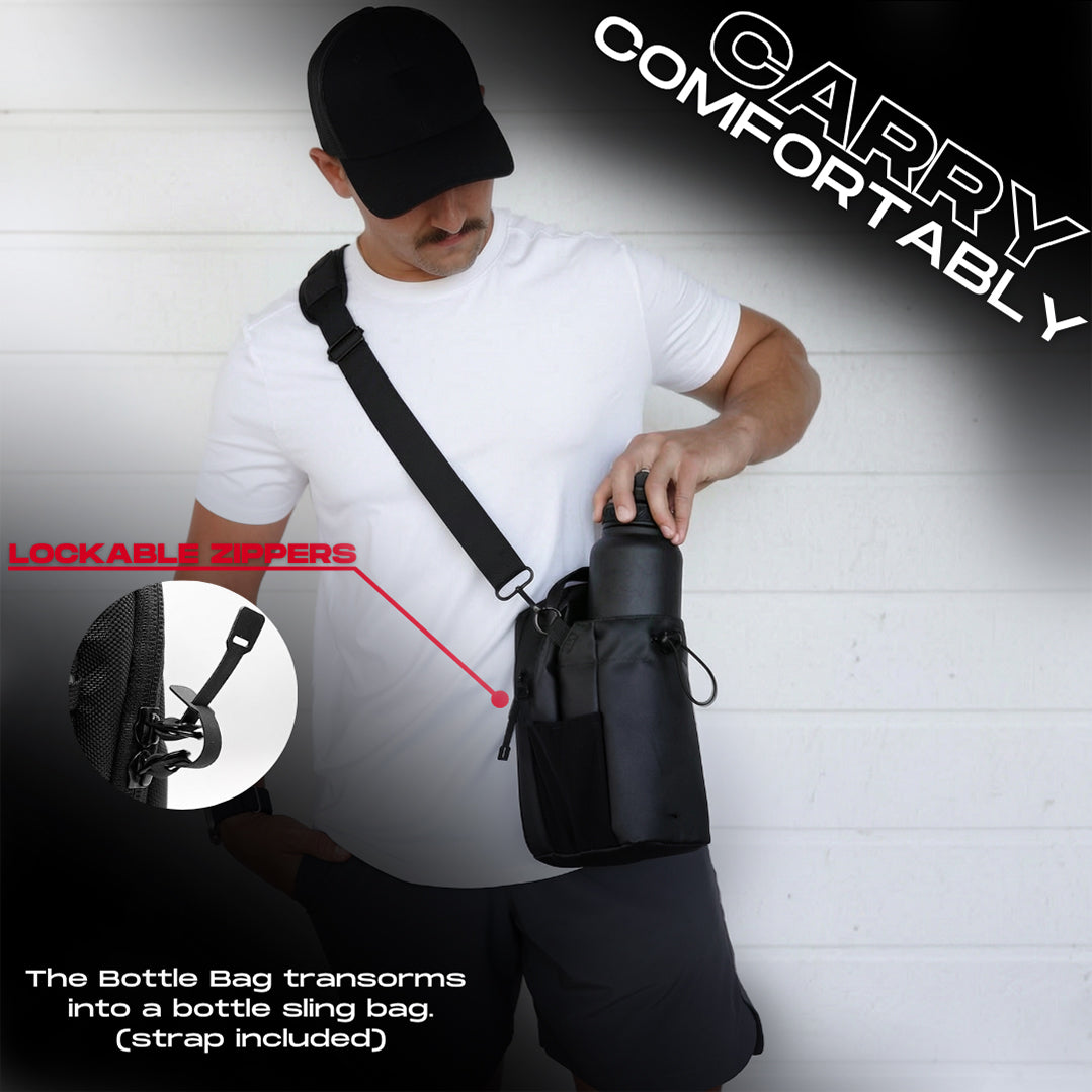 ✅Dlesmy®Magnetic Gym Bag For Men And Women SlingBottle With Magnetic Attachment