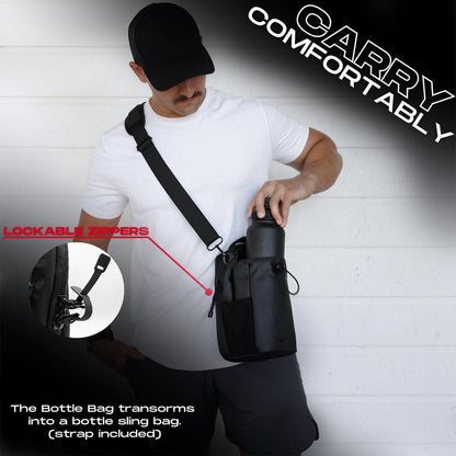 ✅Dlesmy®Magnetic Gym Bag For Men And Women SlingBottle With Magnetic Attachment