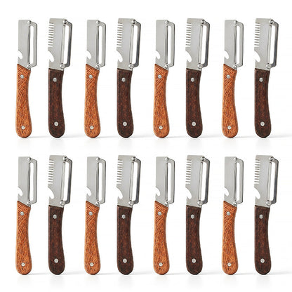 Dlesmy® Easy-Grip Wooden Peeler & Veggie Shredder (upsell)